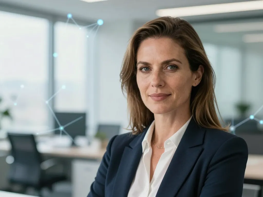 Portrait professionnel de Claire Dubois, experte en netlinking et stratégie de backlinks pour le futur du SEO.